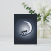 Kleiner Moondrache Postkarte (Stehend Vorderseite)