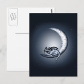 Kleiner Moondrache Postkarte (Vorne/Hinten)