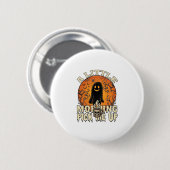 Kleiner Morgen-Pick-Me-Up-Halloween-Geist-Schädel- Button (Vorne & Hinten)