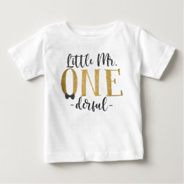 Kleiner Mr. One Derful Baby T - Shirt