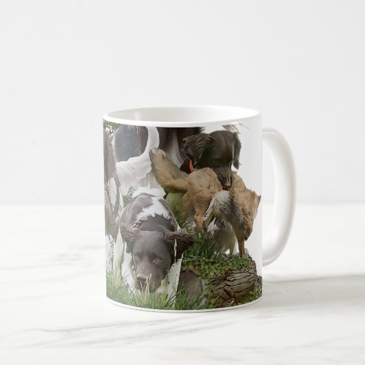 Kleiner Munsterlander Kaffeetasse (VorderseiteRechts)