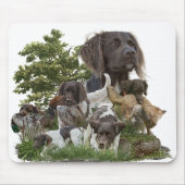 Kleiner Munsterlander Mousepad (Vorne)