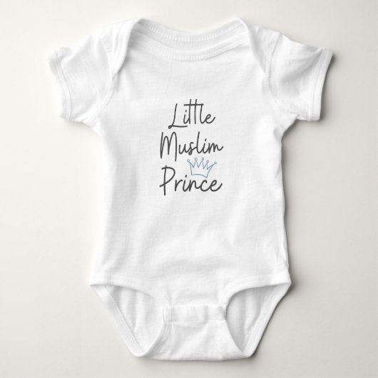 Kleiner muslimischer Prinz Baby Strampler (Vorderseite)