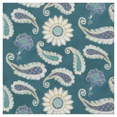 Kleiner Muster-Marokkaner Paisley modernes MIT Stoff (Nahaufnahme)