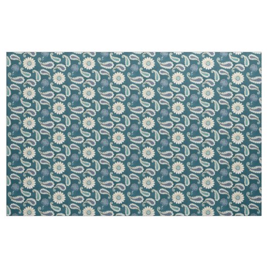 Kleiner Muster-Marokkaner Paisley modernes MIT Stoff (Fat Quarter (45,7 x 55,9 cm))