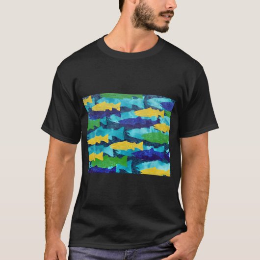 Kleiner Nebenfluss 1 T-Shirt (Vorderseite)