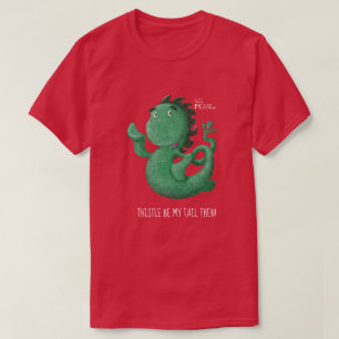 Kleiner Nessie-Loch- Nessmonster-Distel-Schwanz T-Shirt