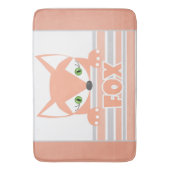 Kleiner, neugieriger Fuchs Badematte (Vorderseite Vertikal)