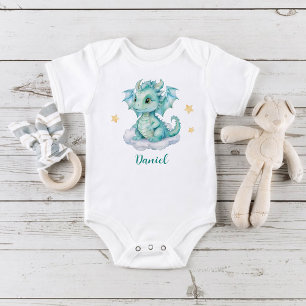 Kleiner Niedlicher Drache Baby Strampler