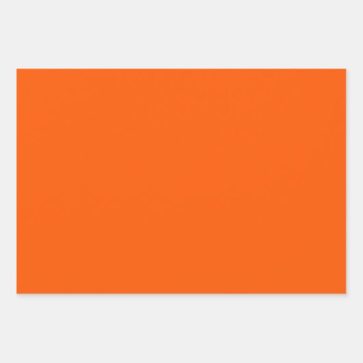 Kleiner Niedlicher Ghost Orange Schwarz-weiß Geschenkpapier Set (Vorderseite 2)