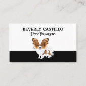 Kleiner Niedlicher Hund Visitenkarte (Vorderseite)