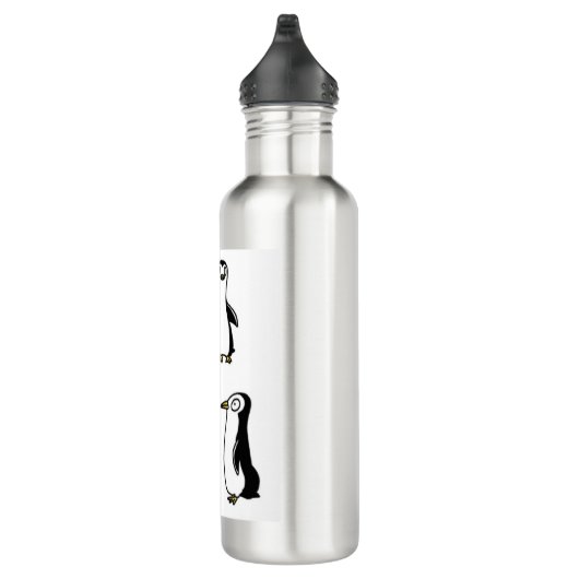 kleiner niedlicher Penguin drei Edelstahlflasche (Rechts)