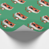 Kleiner niedlicher Tiger Geschenkpapier (Ecke)