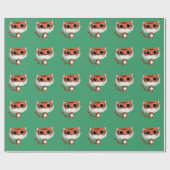 Kleiner niedlicher Tiger Geschenkpapier (Flach)