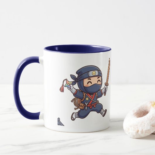 Kleiner Ninja-Becher Tasse (Mit Donut)