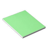 Kleiner Notizblock mit Millimeterpapier grün (Gitt (angewinkelt)