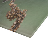 Kleiner Orange Hummingbird Schneidebrett (Ecke)