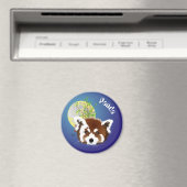 Kleiner Panda (Ailurus fulgens) Magnet (In Situ (Geschirrspüler))