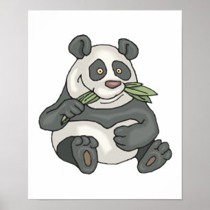 Kleiner Panda-Bär Poster