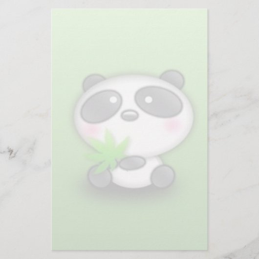 Kleiner Panda CUB Briefpapier (Vorderseite)