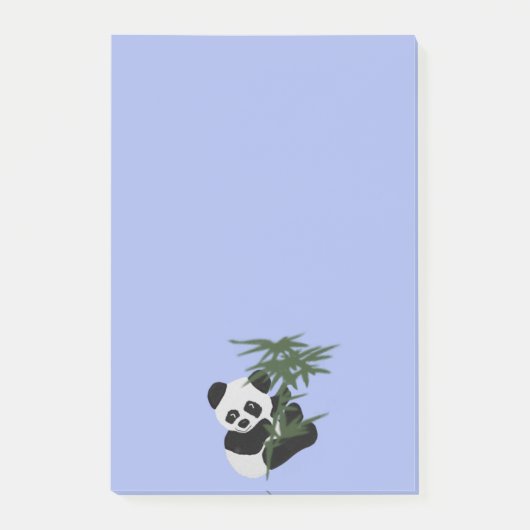 Kleiner Panda Posten-it® Anmerkungen Post-it Klebezettel (Vorderseite)