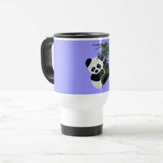 Kleiner Panda Reisebecher (Vorderseite Links)
