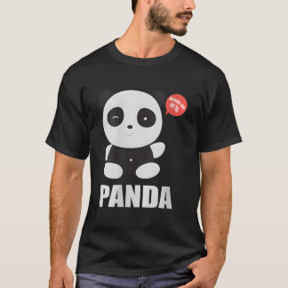 Kleiner Panda sagt niemals Nein zu Panda T-Shirt