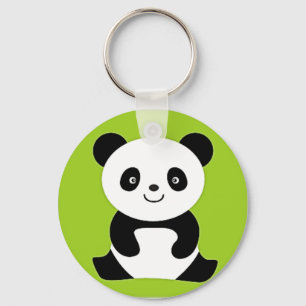 Kleiner Panda Schlüsselanhänger