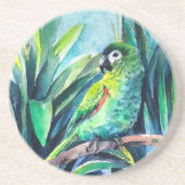 Kleiner Papagei Getränkeuntersetzer (Vorne)
