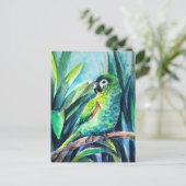 Kleiner Papagei Postkarte (Stehend Vorderseite)