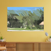 Kleiner Park ummantelte Canvas Leinwanddruck (Insitu (Wohnzimmer))