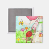 kleiner Party-Bug-Magnet Magnet (Vorderseite/Rückseite)