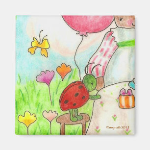 kleiner Party-Bug-Magnet Magnet