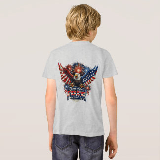 Kleiner Patriot Adler – Kinder 4. Juli Shirt