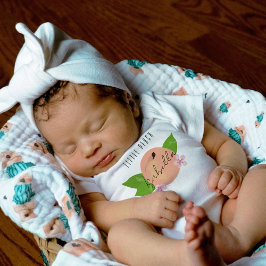 Kleiner Peach Baby Strampler