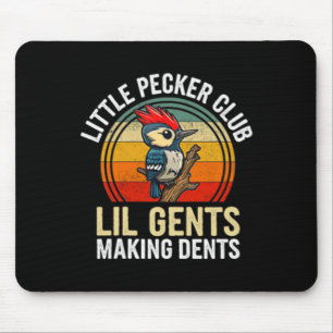 Kleiner Pecker Club Lil Gents Funny Mousepad