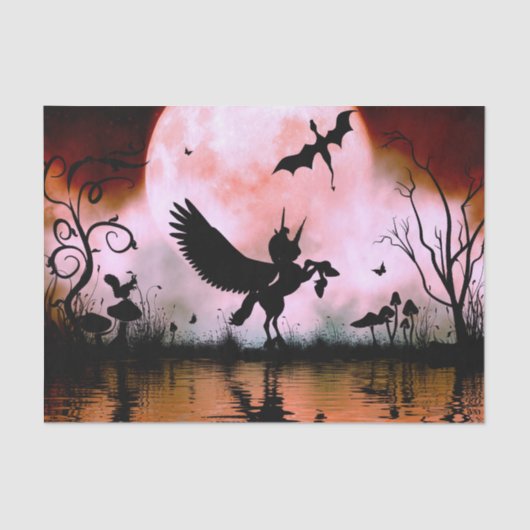 Kleiner Pegasus Seidenpapier (Vorderseite)