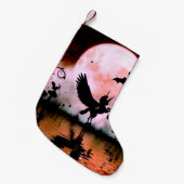 Kleiner Pegasus Weihnachtsstrumpf (Vorderansicht (hängend))