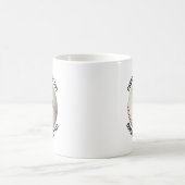 Kleiner personalisierter Text Baseball 325 ml Cust Kaffeetasse (Mittel)