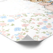 Kleiner Peter Rabbit und Mama Willkommen Poster (Ecke)