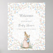 Kleiner Peter Rabbit und Mama Willkommen Poster (Vorne)