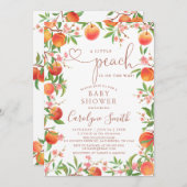 Kleiner Pfirsich befindet sich auf dem Weg zur Bab Einladung (Vorne/Hinten)