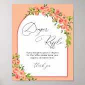 Kleiner Pfirsichschlauch Poster (Vorne)