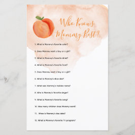 Kleiner Pfirsichsommer, der Mommy Best Game kennt