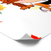 Kleiner Pilgrim Erntedank Custom Poster (Ecke)