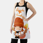 Kleiner Pilgrim Erntedank Custom Schürze (InSitu)