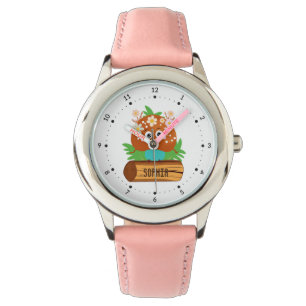 Kleiner Pilz Armbanduhr