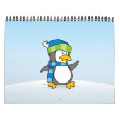 Kleiner Pinguin beim Schnee Kalender (Titelbild)
