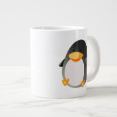 Kleiner Pinguin Jumbo-Tasse (Vorderseite Rechts)