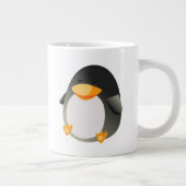 Kleiner Pinguin Jumbo-Tasse (Rechts)